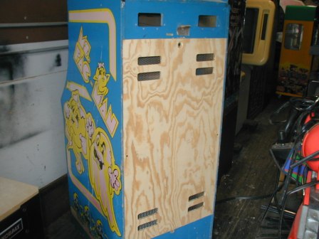 Bally / Midway Ms Pac-Man Back Door $75.00 (Reproduction / Ready To Paint)